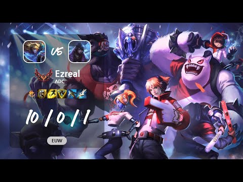 Ezreal ADC vs Aphelios - EUW GrandMaster Patch 13.11