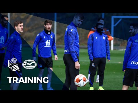 ENTRENAMIENTO | El pase en el punto de mira | Europa League | Real Sociedad - PSV