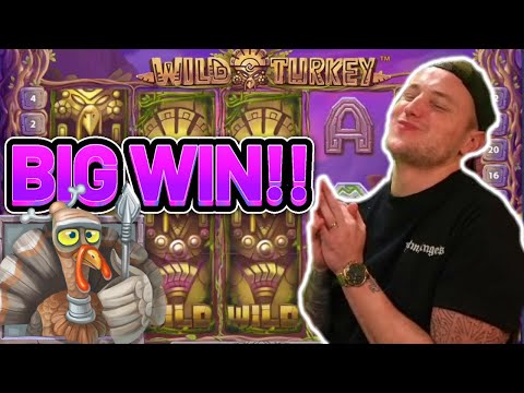 BIG WIN!!! WILD TURKEY BIG WIN - €5 bet on Casino slot from CasinoDaddys stream