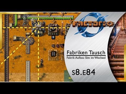 Fabriken Tausch ► Maximale Förderbandverwirrung 🏭 FACTORIO [s7e84]