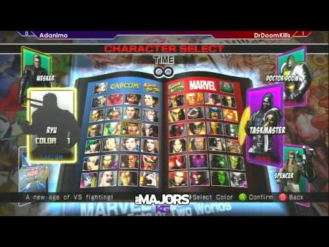 NWM4 - UMvC3 Pools - Adanimo (WES/DRD/TAS) vs DrDoomKills (TAS/SPE/DRD)