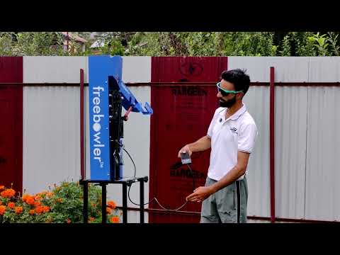 Unboxing freebowler bowling machine 