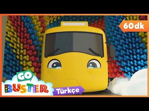Araba Yıkamada Sorun 🧹Süper Arkadaşlar | Go Buster Türkçe - Çocuk Çizgi Filmleri
