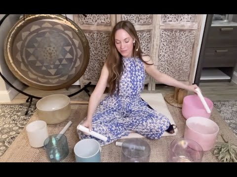 Crystal Alchemy Bowls for Deep Rest (1-hour)