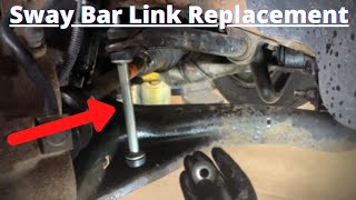 How to Replace Sway Bar Link Ford Explorer