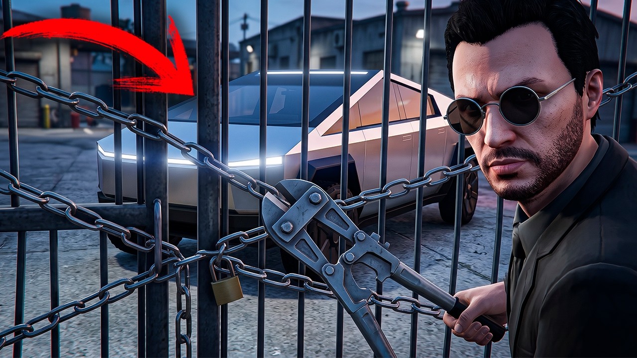 EL ROBO OCULTO del CYBERTRUCK en GTA | 40 SEGUNDOS - Cap. 5