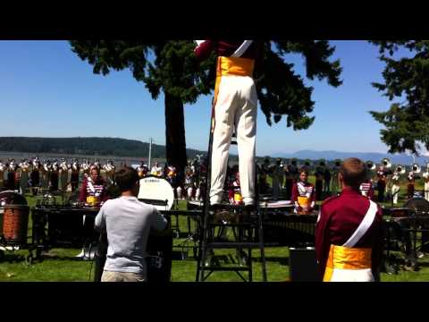 Cadets Drum Corps Standstill in Everett, WA - Rocky Point Holiday