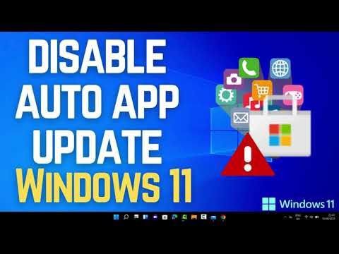 How to Disable Auto App Updates in Microsoft Store on Windows 11 | Save Data & Improve Performance