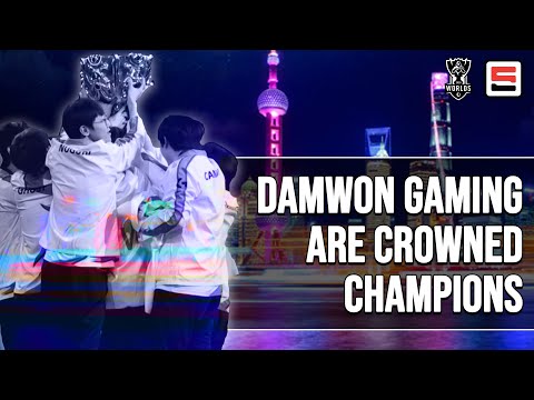 Damwon Gaming WORLD CHAMPIONS after defeating Suning at Worlds 2020 | ESPN Esports