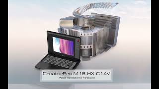 MSI CreatorPro M16 HX C14V Mobile Workstation Professional