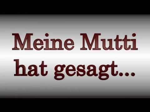 BlechTheater - Meine Mutti hat gesagt