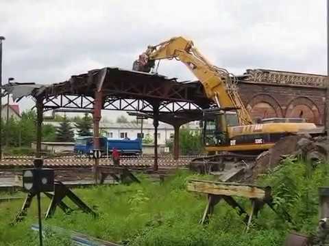 2006 05 18 Abriss Bahnsteigüberdachung