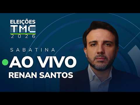 SABATINA COM RENAN SANTOS À PRESIDÊNCIA DA REPÚBLICA | TMC 360 - 25/08/2026