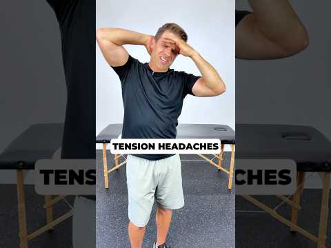 Tension Headaches GONE With These 2 Exercises shorts