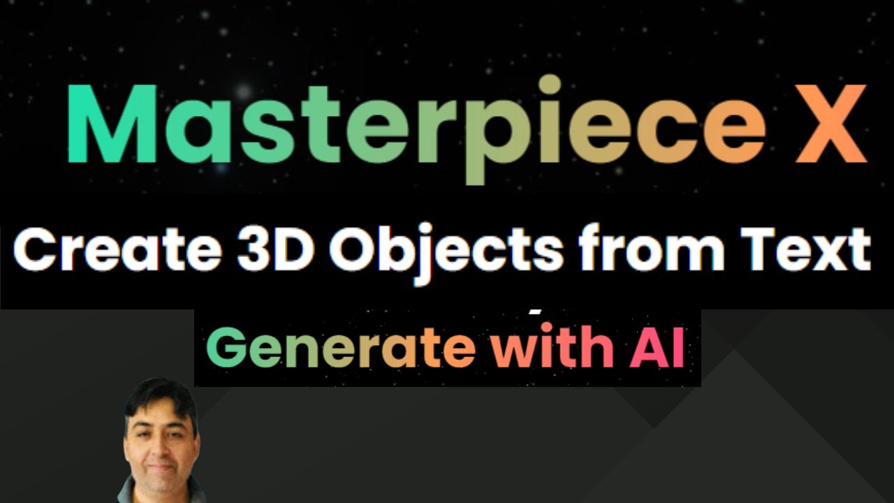 Masterpiece X - Create 3D Objects from Text