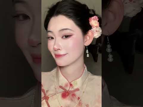 淡颜提亮｜莹润荔枝塑通透妆感教程 #美妆 #新中式 #东方美 #古风 #气血感