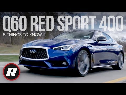 2019 Infiniti Q60 Red Sport 400: 5 things to know about this luxury coupe