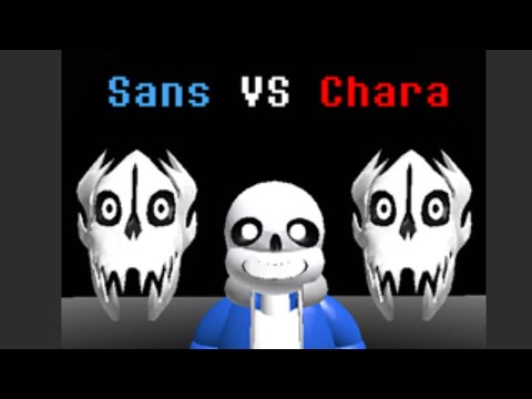 FE Studios - Sans Vs Chara Game - Sans Team and Chara Team Footage