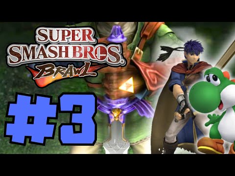 Super Smash Bros Brawl [Story Mode] Gameplay Walkthrough PART 3 - ALL THE SWORDS