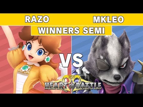 Heart of Battle -  Razo (Daisy) vs Echo Fox MVG | Mkleo (Wolf) Top 8 Winners Semi - Smash Ultimate