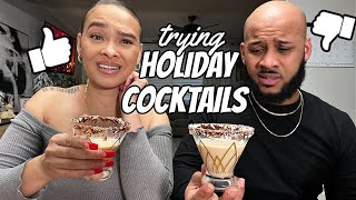 *TRY THIS!!* | EASY HOLIDAY COCKTAIL RECIPES | VLOGMAS DAY 16 2021