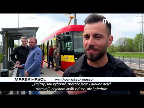 Tramvaje mezi Mostem a Litvínovem opět jezdí