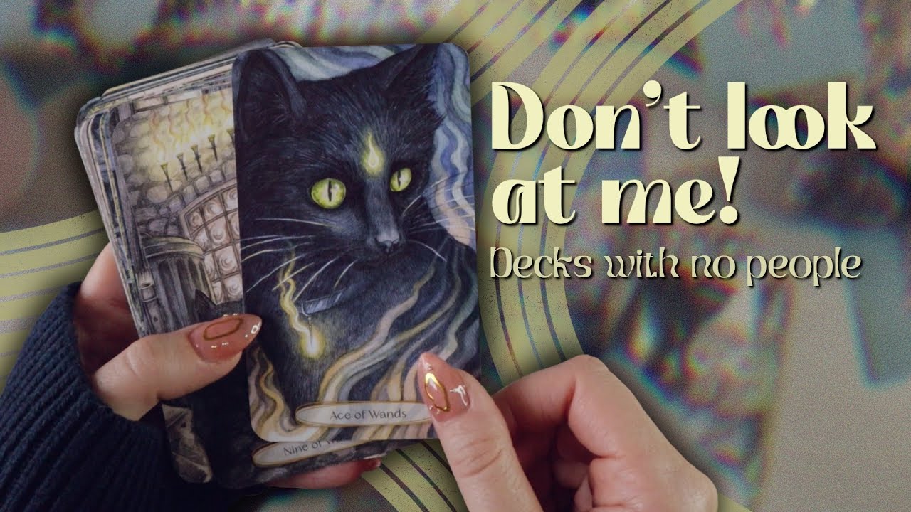 Animals and Abstract Symbolism 🪶 my Tarot decks without people or faces! VR to Sarah @tangytarot