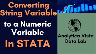 15. How to Convert String Variable to a Numeric Variable in Stata