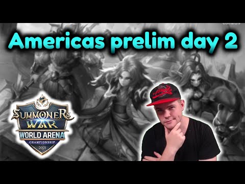 Day 2 SWC Americas Prelims - Thompsin, FirasFiras, Jmak, and more! - VoD Summoners war