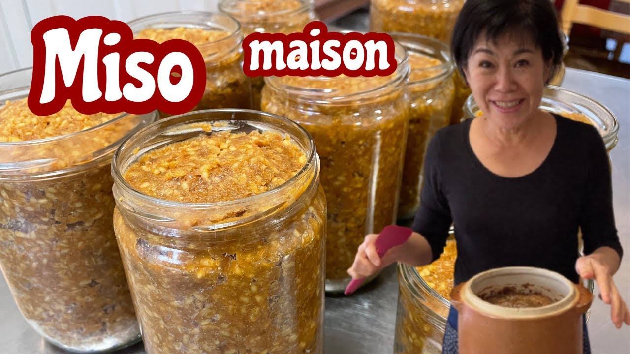 Miso maison comment faire de la pâte miso / cuisine japonaise Kumiko Recette