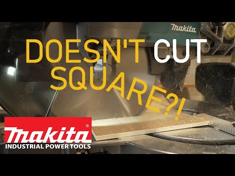 How to Align Your Makita Mitre Saw | Makita 40v XGT LS003G