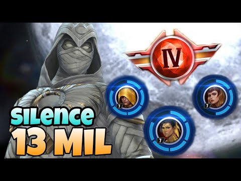 13 MIL ABX // T4 MOONKNIGHT & STRIKER Comparison for SILENCE SEASON // Combat Hero // mff // f2p