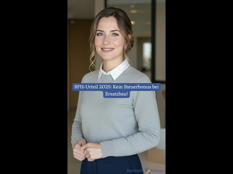 BFH-Urteil 2025: Kein Steuerbonus bei Ersatzbau!