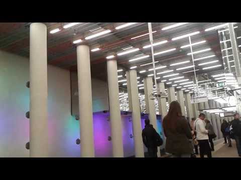 RET Metro 2*Type RSG3 (5500) op Rotterdam Centraal richting Den Haag Centraal (metrolijn E)