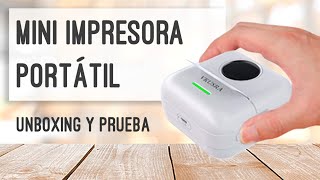Vídeo de MINI IMPRESORA TÉRMICA PORTÁTIL IBI CRAFT PARA CELULARES