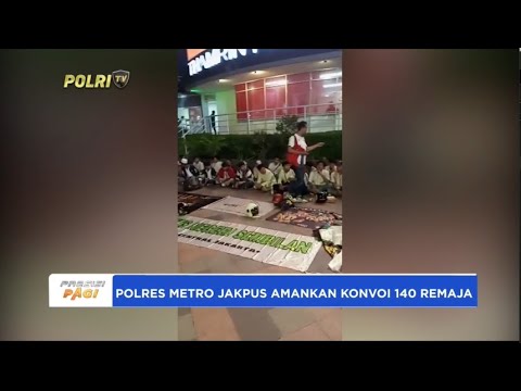 140 PELAJAR KONVOI BAGI TAKJIL DIAMANKAN POLRES JAKPUS