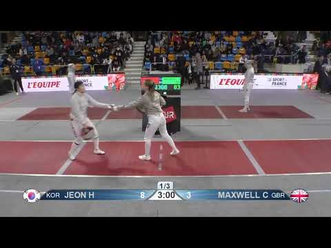Orleans Grand Prix 2022 SWS - L64 - Jeon Hayoung KOR v Caitlyn Maxwell GBR