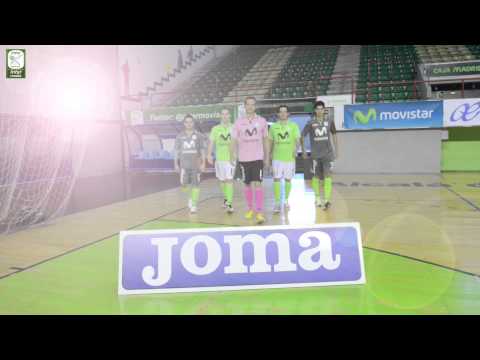 Los colores de una pasión - Presentación ropa Joma de Inter Movistar 2013-14