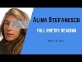 Featured Reader Alina Stefanescu March 8 2021