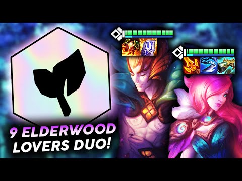 9 ELDERWOOD XAYAH AND RAKAN TAKE OVER THE GAME!! | Teamfight Tactics