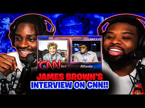 BabantheKidd FIRST TIME reacting to James Brown's Interview on CNN high as a kite!!