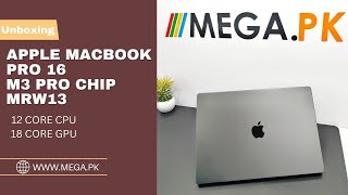 APPLE MACBOOK PRO 16 |M3 PRO CHIP| UNBOXING | BEAT LAPTOPS PRICE IN PAKISTAN 2023