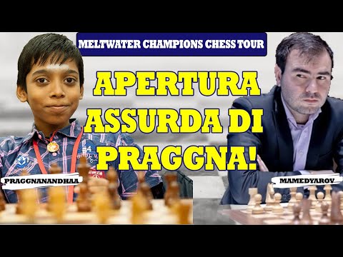 APERTURA ASSURDA DI PRAGGNA alle FINALS del CHAMPIONS CHESS TOUR!