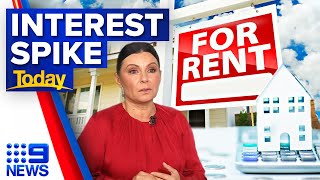 Interest rates set to hike as rental housing crisis continues | 9 News Australia