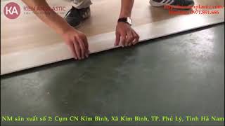 Sàn vân gỗ cho nhà tắm trang nhã