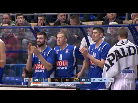 INSANE dunk by Aleksa Ilić! (Mornar - Budućnost VOLI, 28.1.2018)