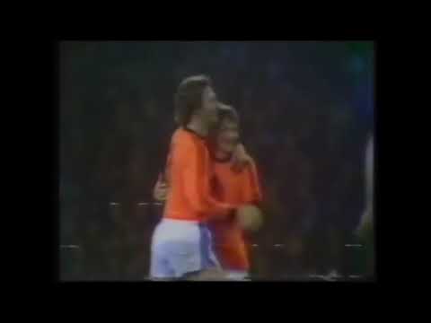 England v Netherlands Friendly 09-02-1977