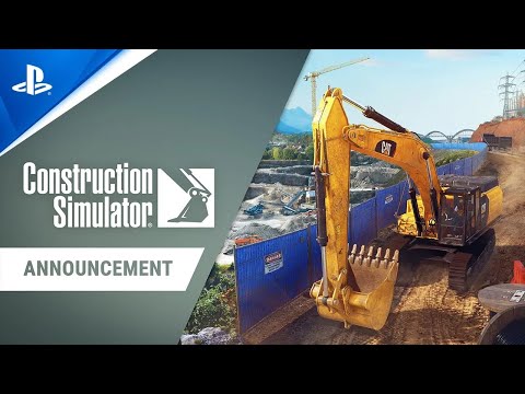 Construction Simulator | Announcement Trailer | PS5, PS4