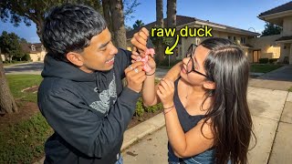 I CAN’T BELIEVE THEY ATE THIS RAW… 