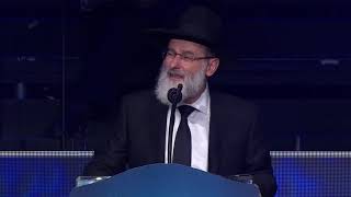 נשיא דרשו רבי דוד הופשטטר בסיומי הש"ס | Siyum Highlights: Rabbi Dovid Hofstedter Fonder of Dirshu